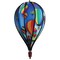 In the Breeze 0971 — Balloon Fest 10-Panel Hot Air Balloon Spinner — Colorful Wind Spinner for Yards, Gardens, Patios